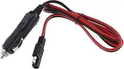 VGOL SAE to Car Cigarette Lighter Plug Cable Replacement 15A Cigarette Lighter Socket Extension Cord Accessories for Car Motorcycle Charging Air Compressor