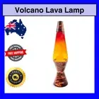 Volcano Diamond Motion Lava Lamp Night Light Volcanic Magma Red/Yellow/Multi AUS