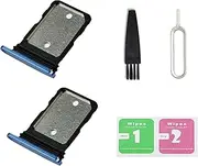 2 PCS for Pixel 8A Single SIM Card Tray Replacement, Single SIM Card Slot Holder Compatible with Pixel 8A (Bay)