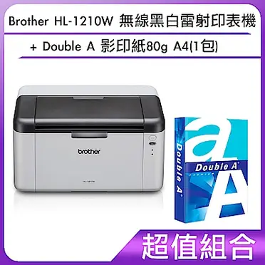 Brother兄弟牌 無線黑白雷射印表機(HL-1210W)