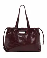 Maje Crackled Miss M Tote