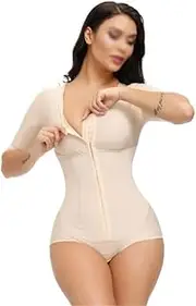 Women Waist Trainer Bodysuit Shapewear Women Reducing Girdle Tummy Corset High Compression Garments
