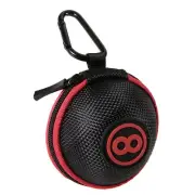 Clip-on Cue Ball Case for Billiard Balls or 2.2in billiard ball Zippered Closure