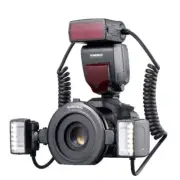 YONGNUO YN24EX E-TTL Macro Flash Speedlite Light Dual Head for Canon Camera DSLR