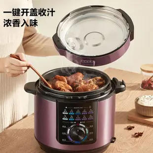 精品百货 美的(Midea)電壓力鍋多功能6L大容量雙膽家用電高壓鍋MY-YL60M131