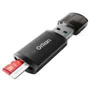 USB 3.0 Micro SD Card Reader, 5Gbps Speed SD Card Adapter Compatible with Win...