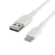 BELKIN USB cable 1m USB A USB C White - CAB001bt1MWH