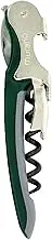 Franmara Soft-Touch Murano Two-Step Waiter Corkscrew with Nonstick Spiral (Green)