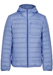 Moncler Pulao Quilted Shell Jacket - Light Blue - 3 (UK40 / L) 3 (UK40 / L)