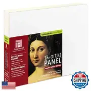Ampersand Art Supply Wood Gesso Art Painting Panel: Canvas Texture, 1.5 Inch