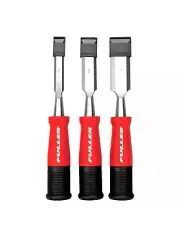 Fuller Tool 301-1003 3-Piece Wood Chisel Set - Perfect for wood carving carpe...