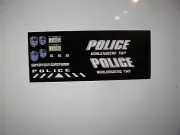 Muhlensburg Twp Pennsylvania Police Vehicle Decals 1:64 two for one money
