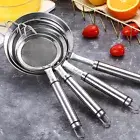 Stainless Steel Wire Fine Mesh Sieve Oil Strainer Flour Colander Sifter Kitchen