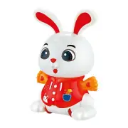 Crawling Rabbit Toy Interactive Action Learning Rabbit Cute Light Up appealing