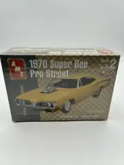 1970 Dodge Super Bee Pro Street 1/25 Amt Unassembled Coronet New In Sealed Box