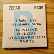 Bulova Calibre 7EFAD - Part #335 - Auto Device Framework Screw - Replacement