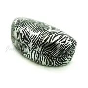 Clam Shell Hardcase for Sunglasses Glasses Shiny Zebra Print