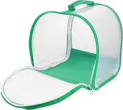 Collapsible Insect Mesh Cage with Handle Portable Terrarium for Transparent Observation Bug Habitat for Plant Greenhouse and Incubator Use