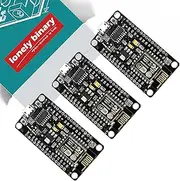 Lonely Binary 3- Pack ESP8266 NodeMCU WiFi Development Board – CP2102, Full-Size Microcontroller Module with USB for Arduino IDE, MicroPython, Lua, IoT Projects, Home Automation, DIY Electronics