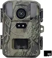 Mini Trail Camera - 24MP 1080P HD with IR Night Vision - Waterproof Hunting Camera for Wildlife Scouting & Outdoor Security - 0.3s Trigger Motion Activated Hidden Camera