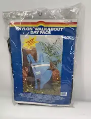 NEW Vintage Stansport “Walkabout” Day Pack, Hiking Backpack, Nylon Bag, 16”