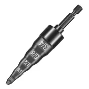 HVAC Repair Tool, Swage Tool Drill Bit, 5 in 1 Swage Tube Copper Pipe Expander F