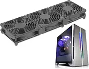 USB Cooling Pod- Laptop Cooling Mat | Portable Laptop Fan Base | Laptop Cooling Fan Radiator with Stability | Powerful Heat Dissipation Radiator Fan for Industrial Chassis, Laptops and Tablets