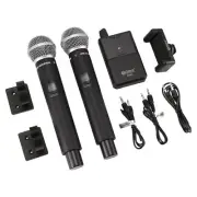 1X( Handheld Microphone UHF Microphone for Interview Live Broadcast Z2A1)7441