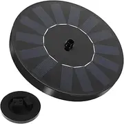 Gatuida Solar Floating Fountain Pump for Garden Birdbath and Pool Solar Powered Outdoor Fountain for Landscape Decoration and Water Features