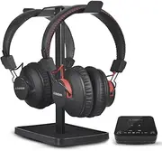 Avantree HT41899 Plus - Dual Qualcomm-Powered Bluetooth 5.3 Headphones & Transmitter for Wireless TV Watching with aptX Adaptive, Individual Volume Controls, Optical Support, and Long 50hr Playtime