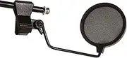Catfish™ Pop Blocker Clip-on Pop Filter Diameter 10 cm Black