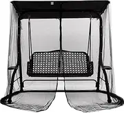 Mosquitoes Netting Patio – Outdoor Porch Screen, Patio Curtain | Protection Mesh for Garden Pavilion, Swing Netting Cover for Balcony Space, for Outdoor Lounging