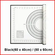 Non-Stick Silicone Baking Mat Rolling Cake Dough Scale Pastry Clay Fondant Sheet