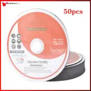 125mm Metal Steel Flap Cutting Discs Wheel Thin Angle Grinder Cut Off 50Pcs