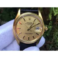 在飛比找蝦皮購物優惠-勞力士 ROLEX 型號1503 18K金 布紋面  錶徑3