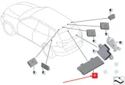 BMW X3 F25 Diversity Antenna Amplifier 65209276065 9276065 NEW GENUINE