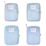 File Document Organiser Bag Zippered Academic File Bag for Document Homework