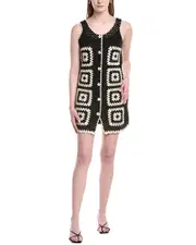 Blank NYC Summer Dreams Crocheted Mini Dress
