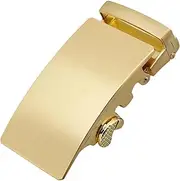 [STKARCV] 3.5cm Mens Belts Automatic Buckle Belts For Men Popular Male Belts Gold Metal Buckle Head