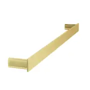 The Gabe 600/800mm Single Towel Rail Brushed Gold