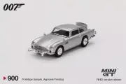 *Pre-Order**MINI GT 1:64 AM DB5“Goldfinger Silver Diecast Model Car