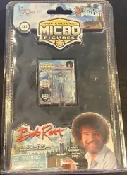 World's Smallest Bob Ross Pop Culture Micro Figures with Collectible Mini Case
