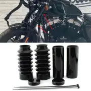 49mm Fork Covers Tube Caps For Harley Sportster Forty Eight XL1200X 48 2016-2022
