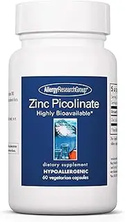 Allergy Research Group Zinc Picolinate 60 Capsules
