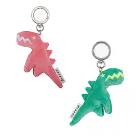 在飛比找Yahoo奇摩購物中心優惠-agnes b.Sport b. Dino 恐龍造型鑰匙圈(