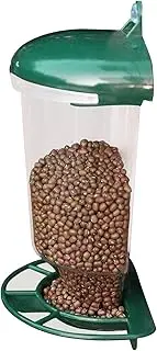 Bird Feeders, Automatic Food Dispenser, Wall Mounted Weatherproof Bird Feeder, Attracting Wild Birds Chickadees Goldfinches Finches and Sparrows