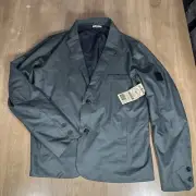 47 Brand Brooklyn Nets Performance Blazer Sports Coat Men’s Large NBA Preppy