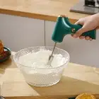 Cordless Hand Mixer Versatile Mixing Head Options Portable Electric with Double