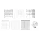 Portable Pet Playpen Panel, Cage DIY Metal Fence Supplies Expandable Wire for