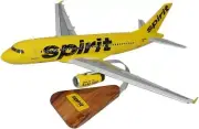 Spirit Airlines Airbus A320-200 N534NK Desk Top Display Model 1/100 SC Airplane